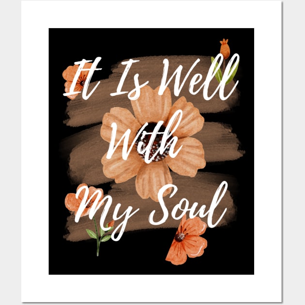 It Is Well With My Soul | Christian Wall Art by All Things Gospel